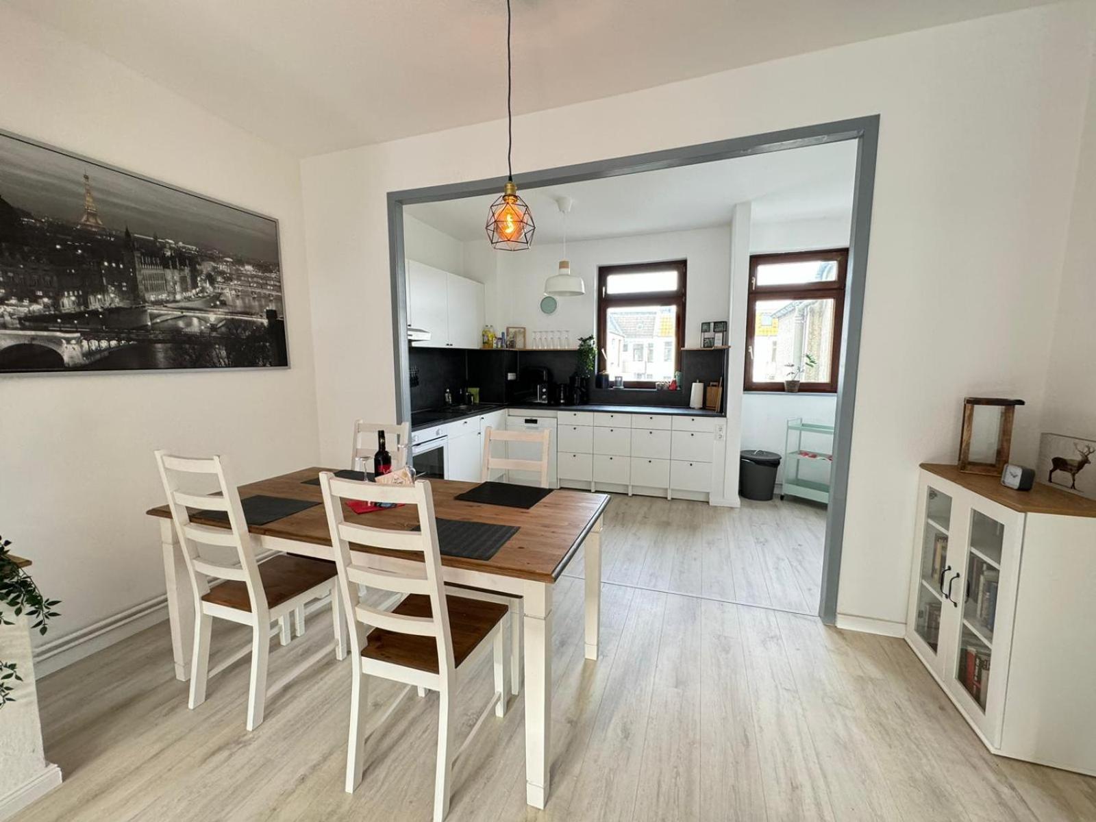 Wohnung In เบรเมอร์ฮาเฟิน ภายนอก รูปภาพ